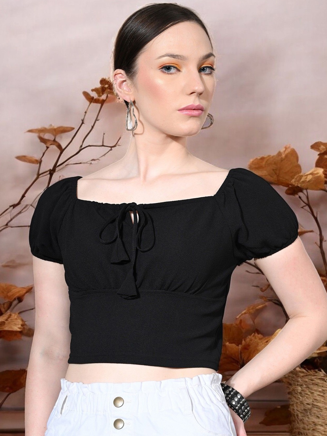 

Arbiter Collection Geometric Top, Black