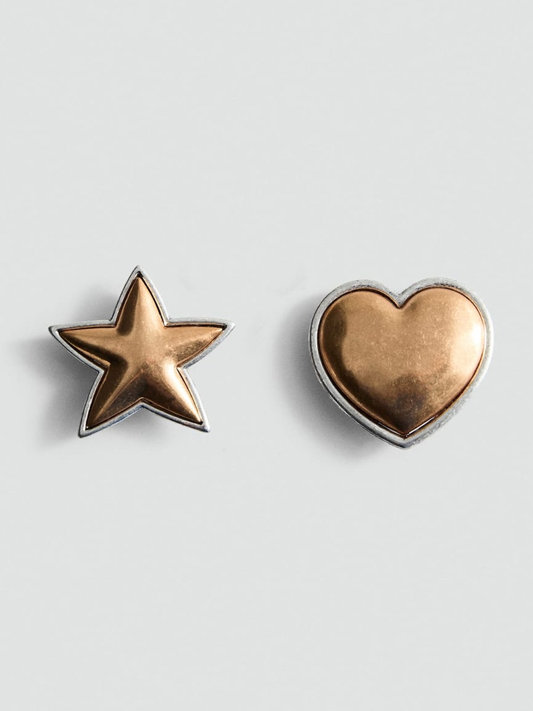 

MANGO Star Shaped Studs Earrings, Gold