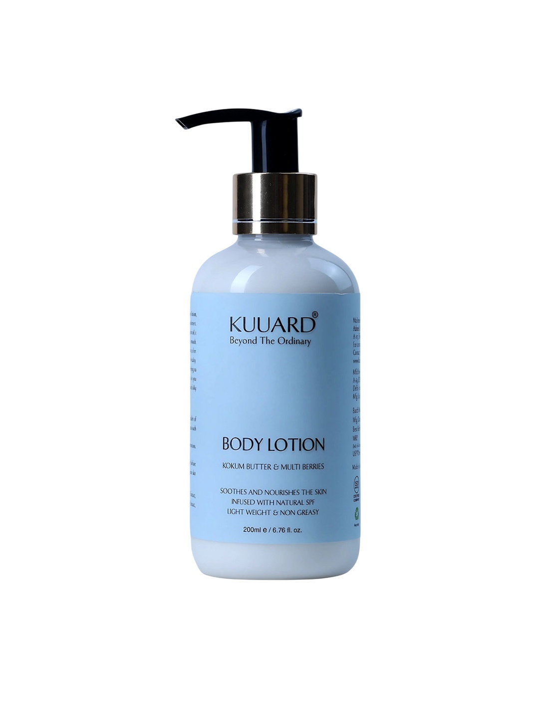 

Kuuard Beyond The Ordinary Kokum Butter & Multi Berries Nourishing Body Lotion - 200 ml, Blue