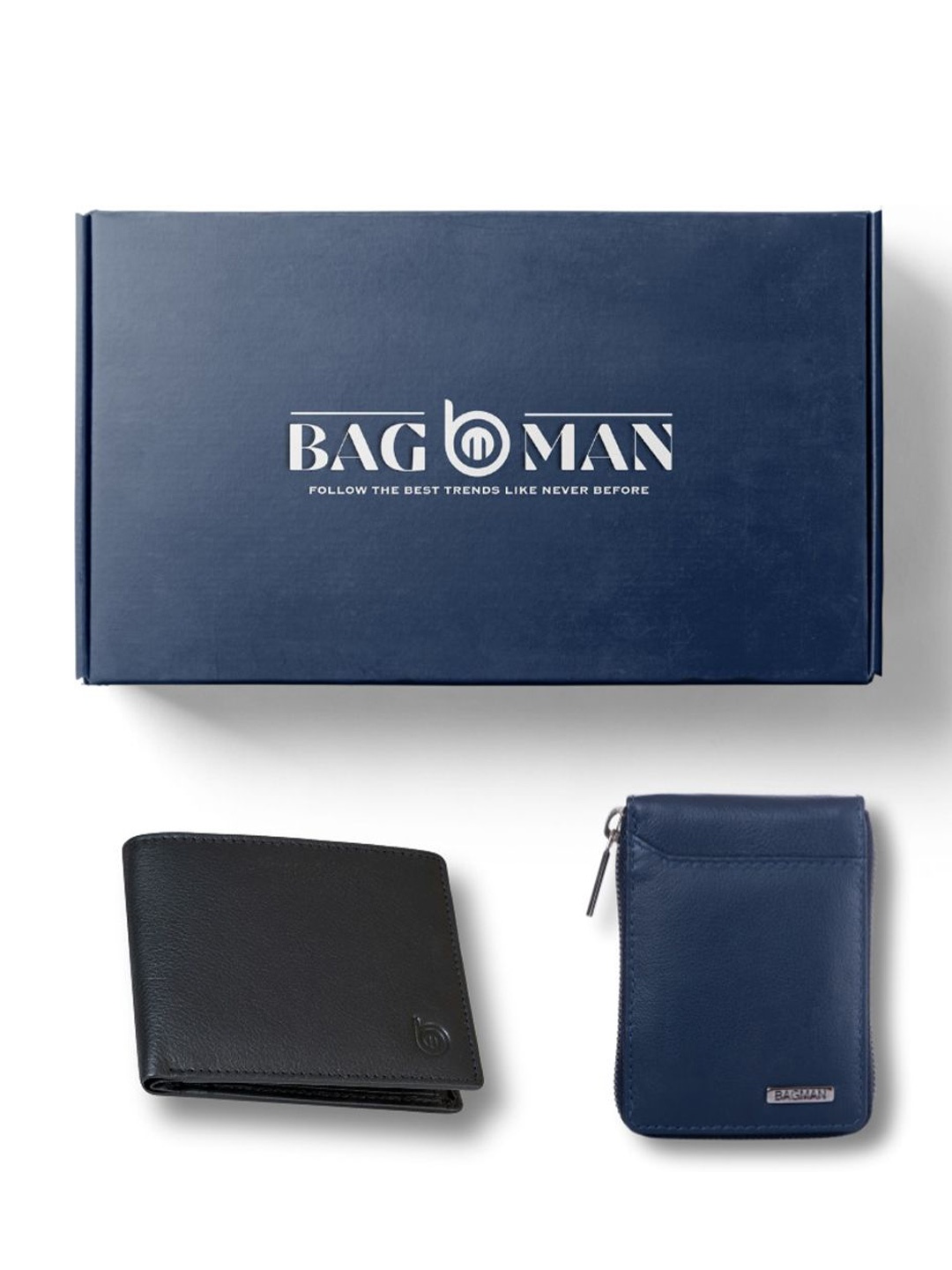

BAGMAN Unisex Accessory Gift Set of, Black