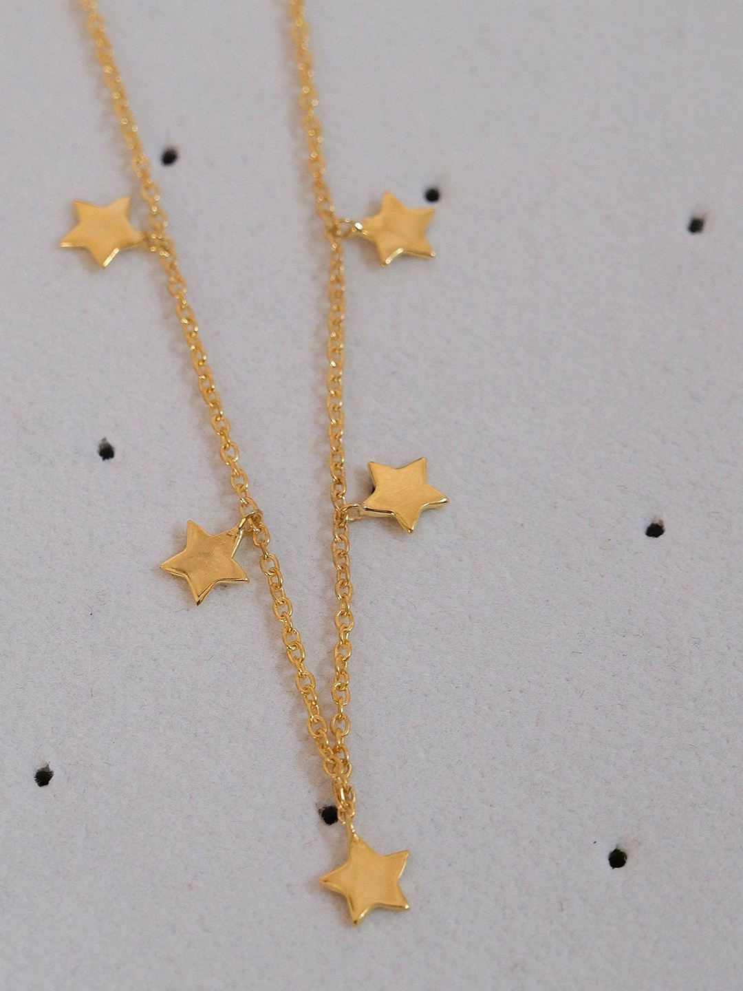 

Anushka Jain Jewellery Sterling Silver Gold-Plated Necklace