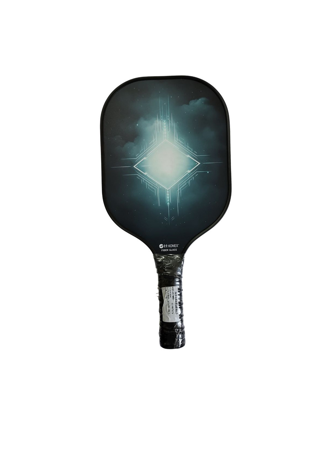 

Konex Geometric Printed Pickleball Paddle Racquet, Teal