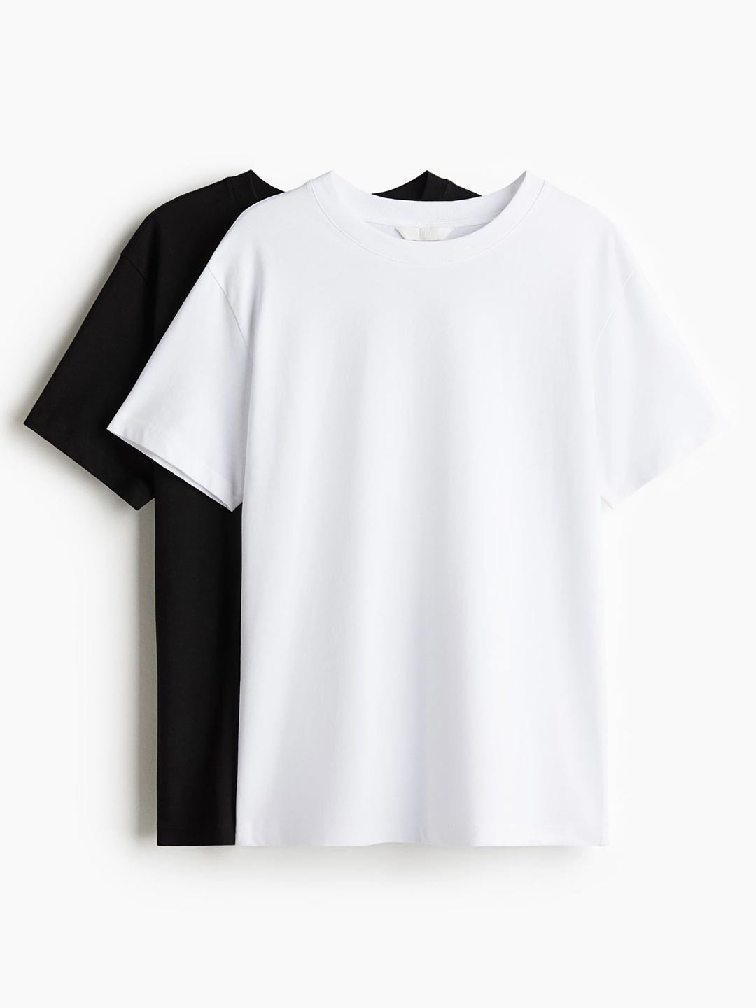 

H&M 2-Pack Regular Fit T-shirts, White