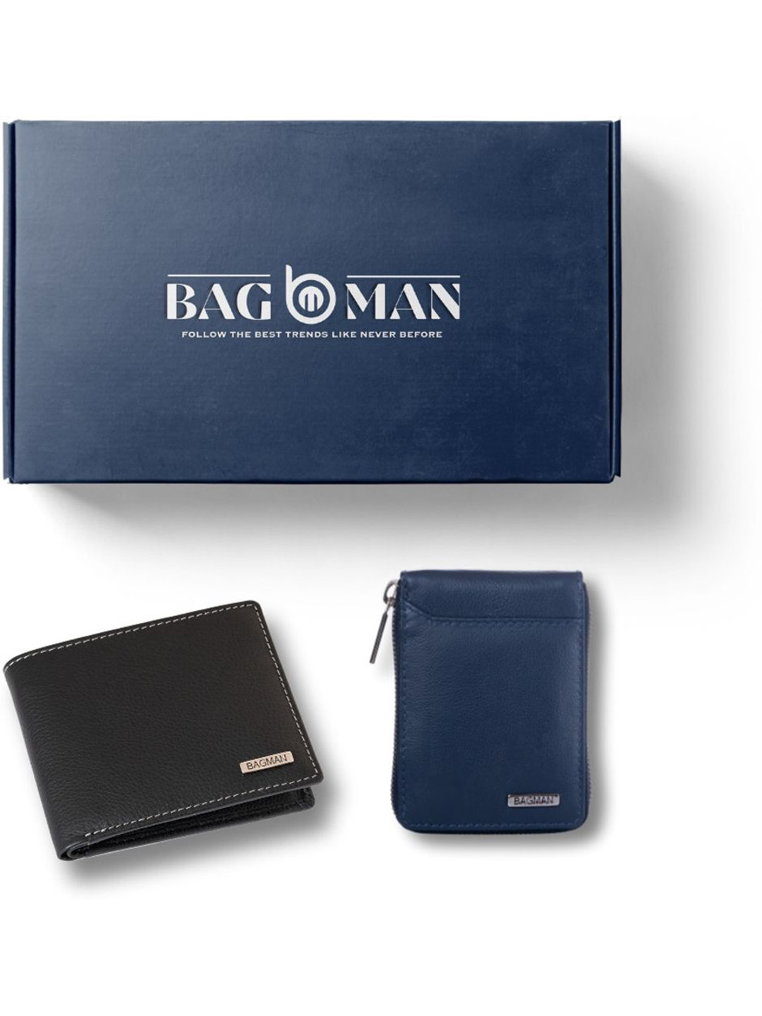 

BAGMAN Unisex Accessory Gift Set of, Black