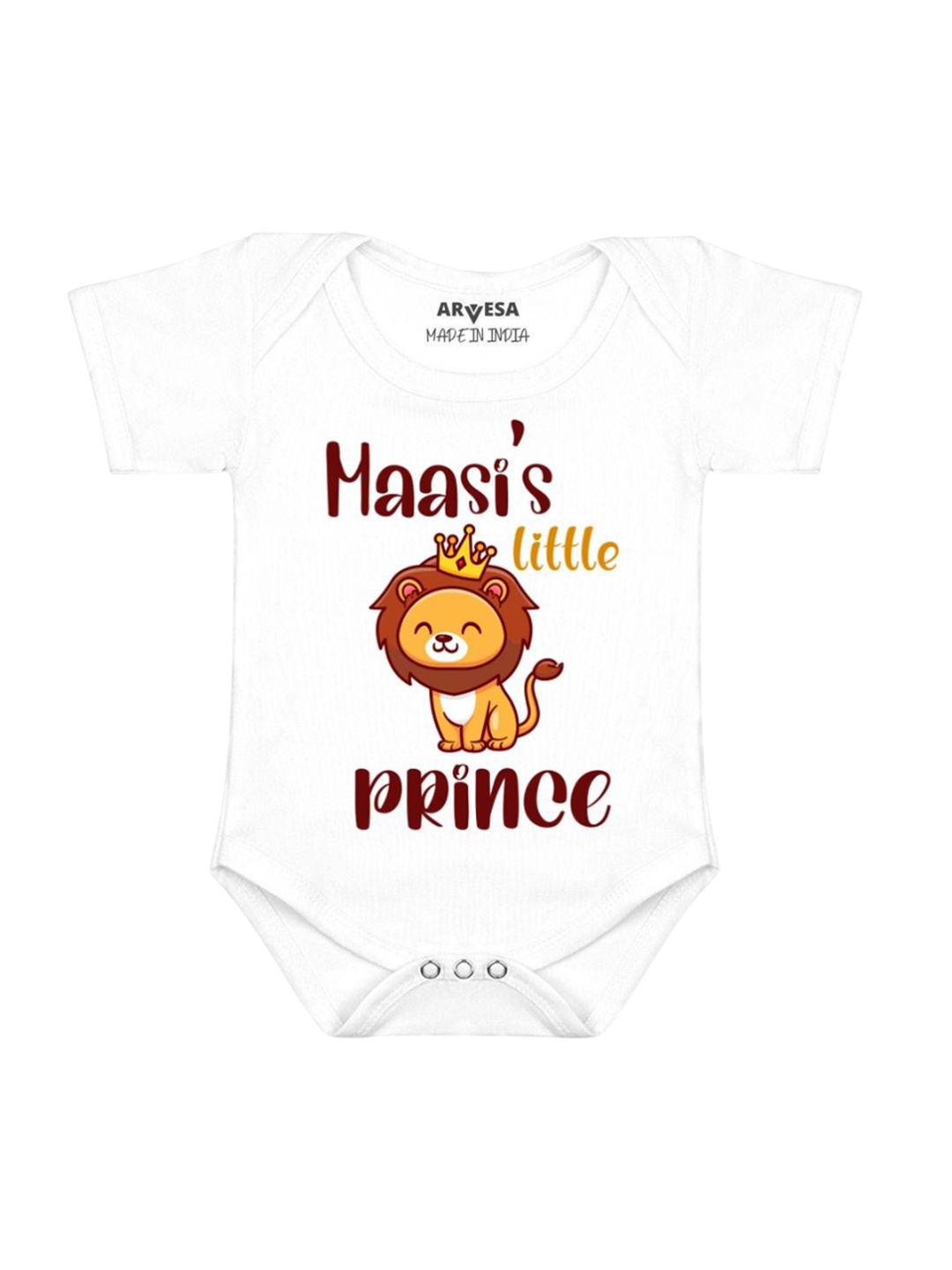 

Arvesa Kids Printed Romper, White