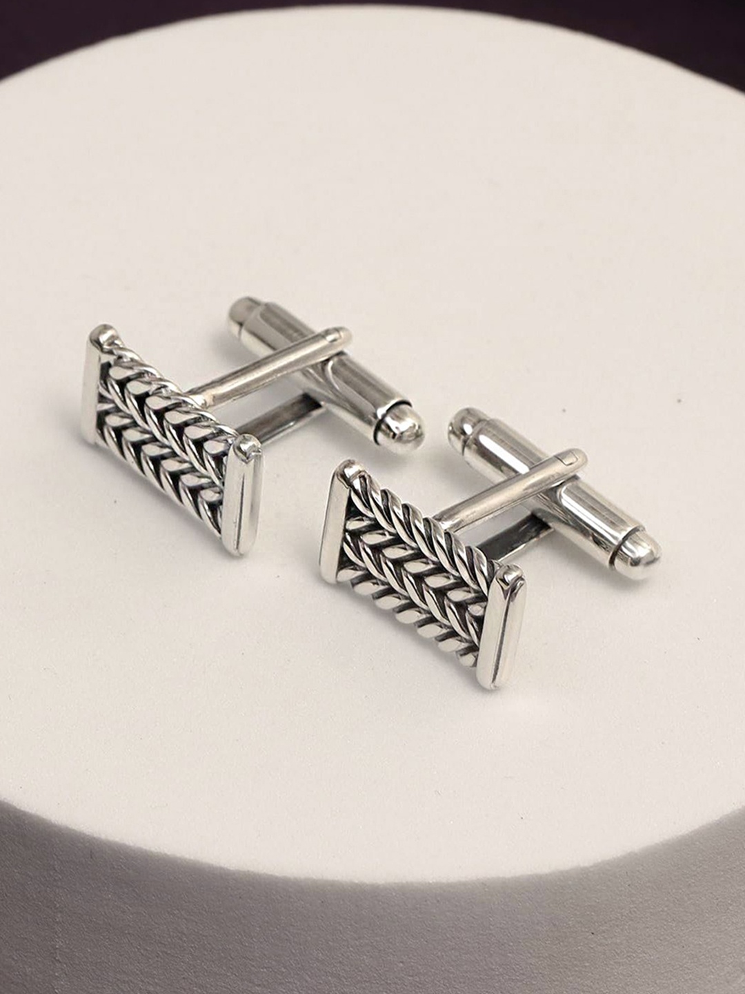 

LeCalla Cufflink, Grey