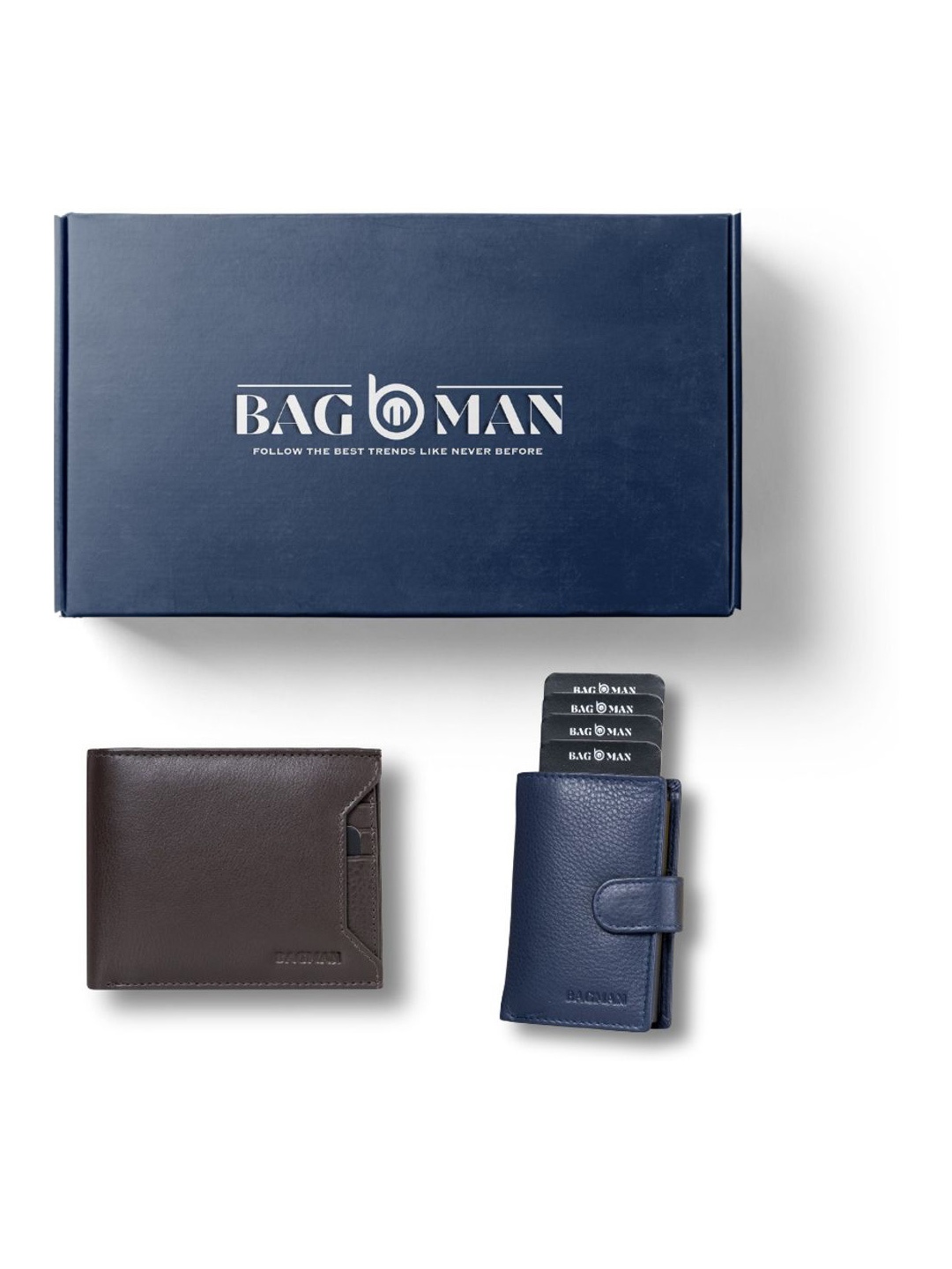 

BAGMAN Unisex Accessory Gift Set of, Green