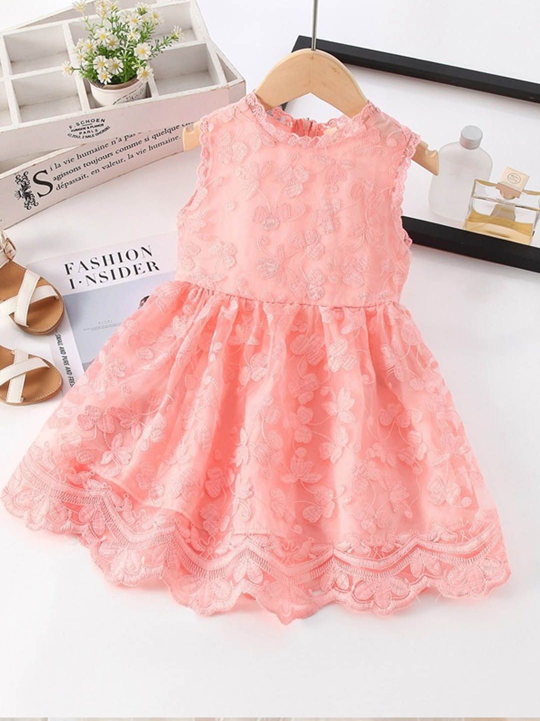 

Xsole Fit & Flare Dress, Pink