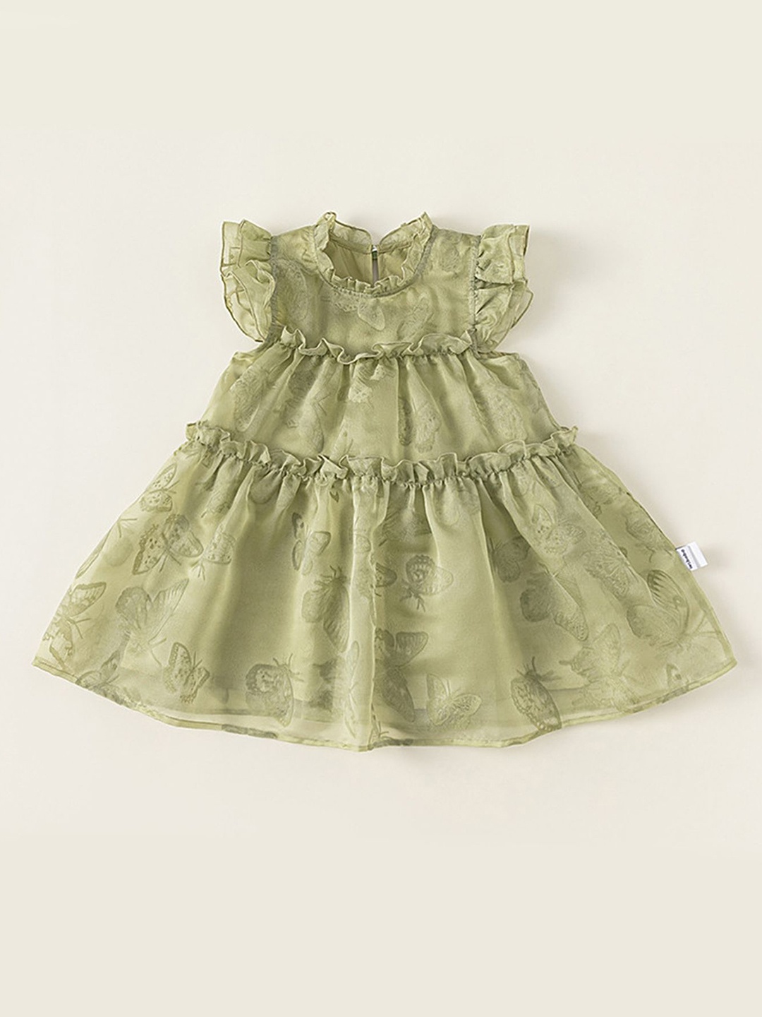 

LULU & SKY Fit & Flare Dress, Green
