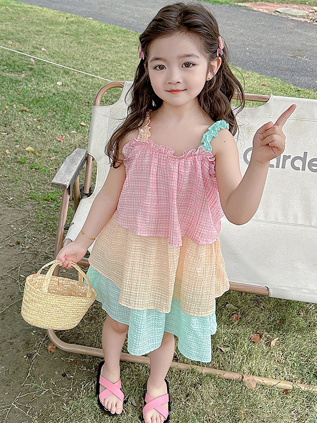 

LULU & SKY A-Line Dress, Multi