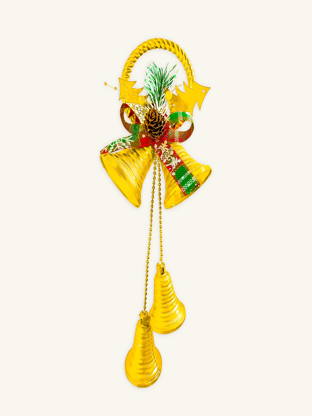 

Special You Christmas Decorative Hanging Bell, Gold