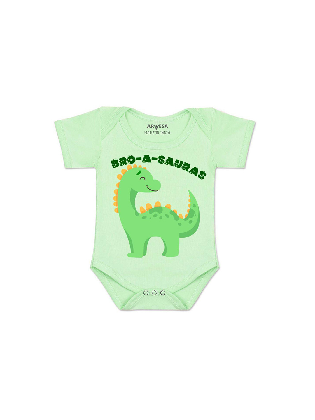 

Arvesa Kids Printed Romper, Green