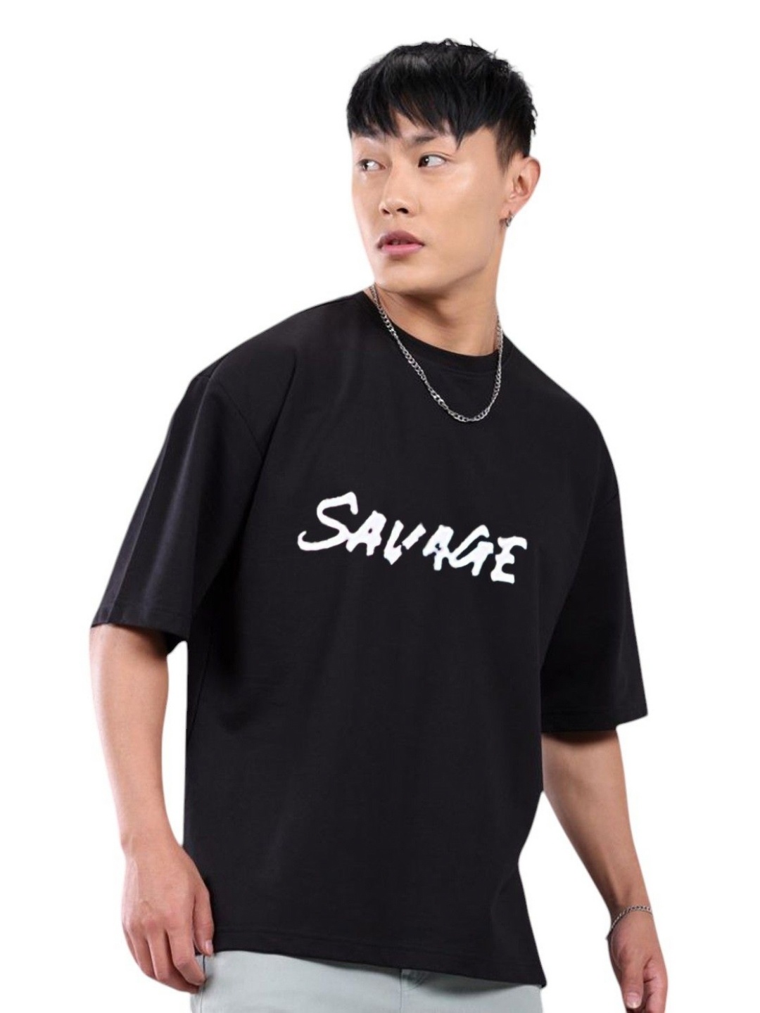 

Billion Men Printed T-shirt, Black