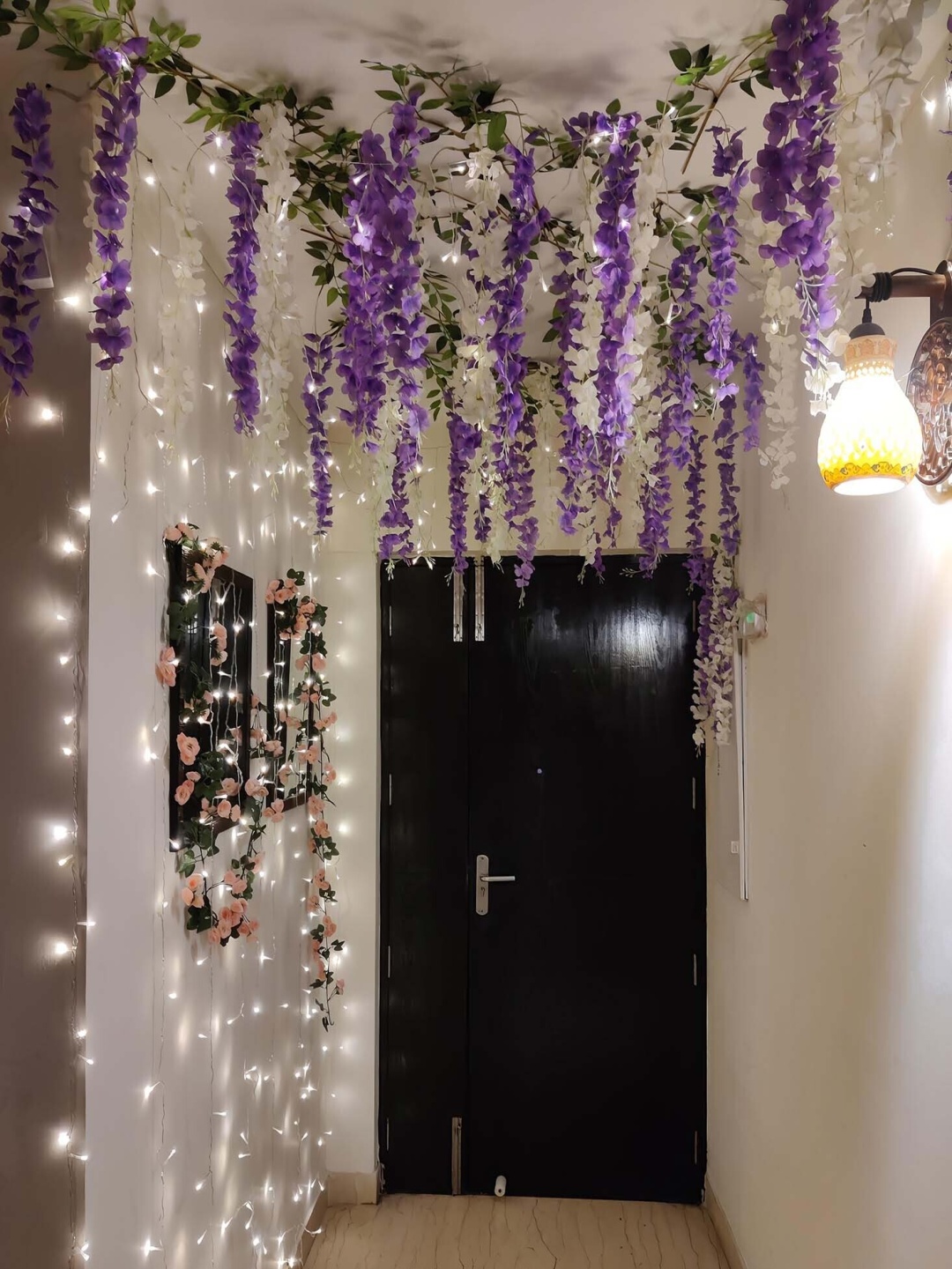 

Special You Set of 15 Purple & White Wisteria Festive Decor