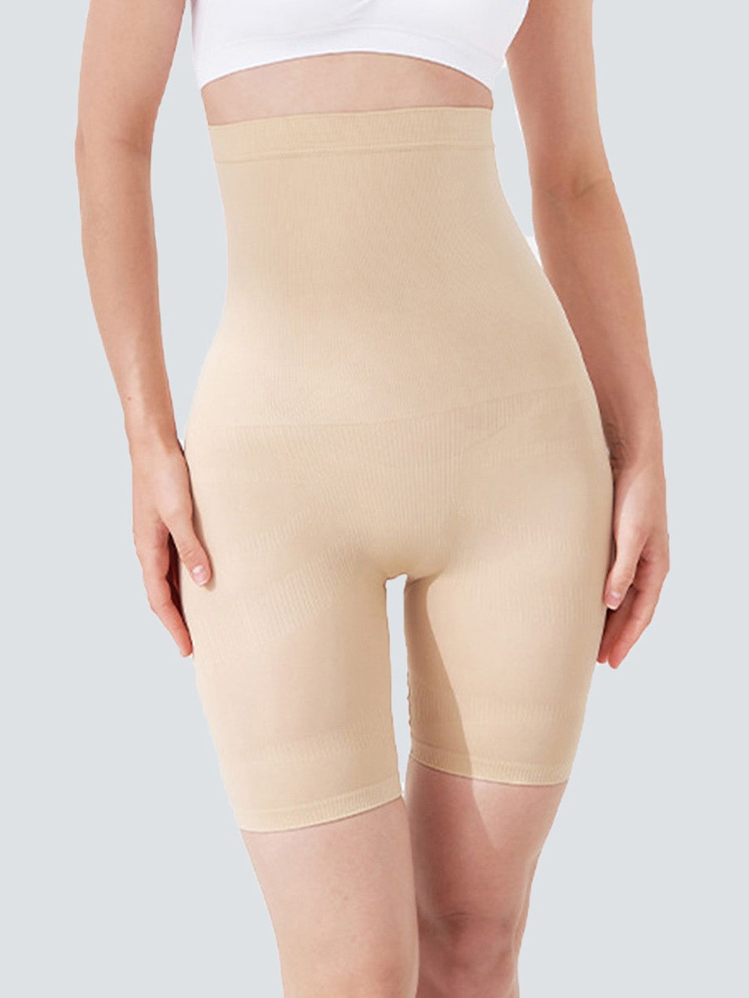 

Briafinz Mid-Rise Tummy & Thigh Shapewear, Beige