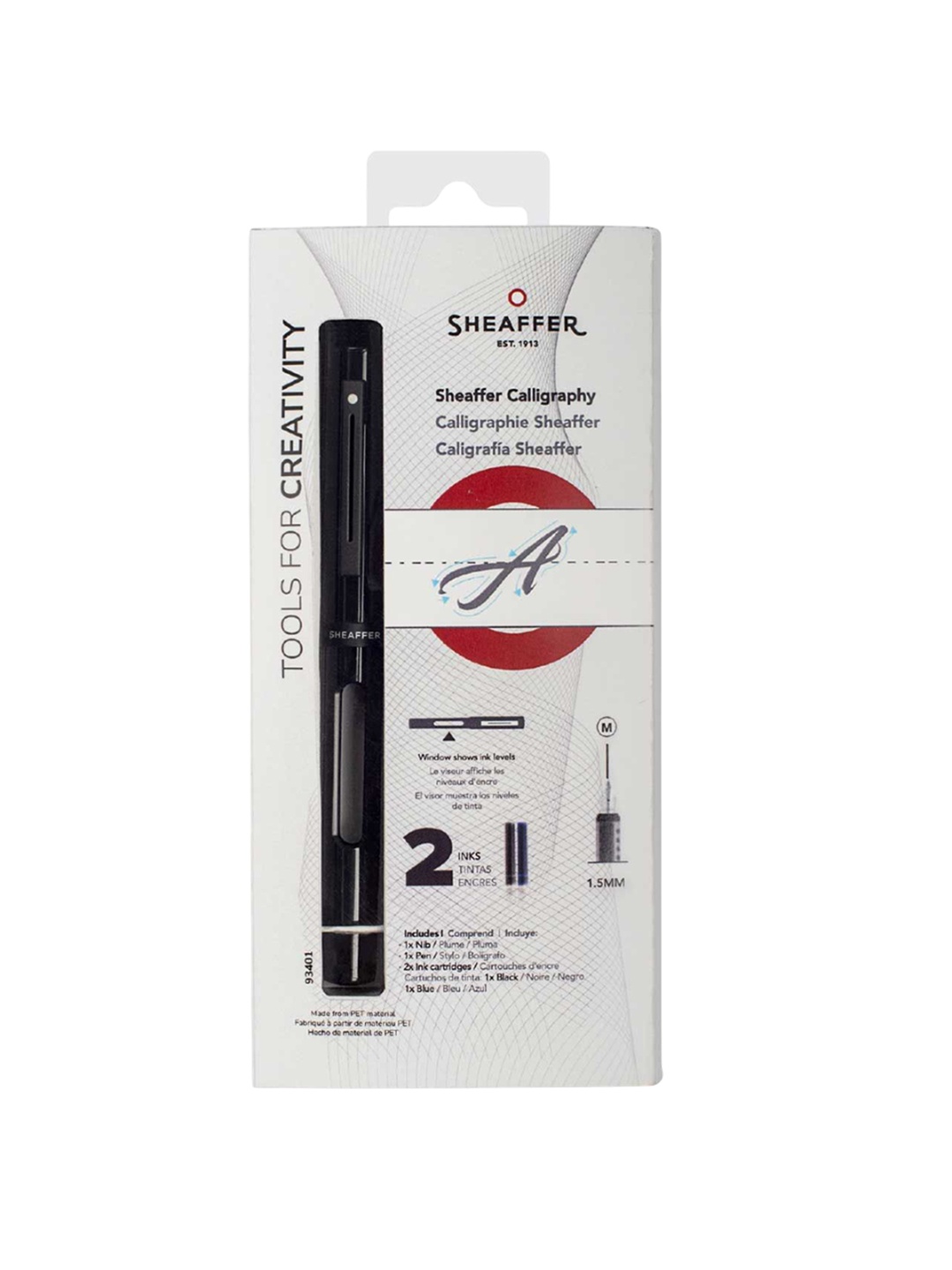 

Sheaffer Black & Grey E93403 Broad Nib Calligraphy Pen