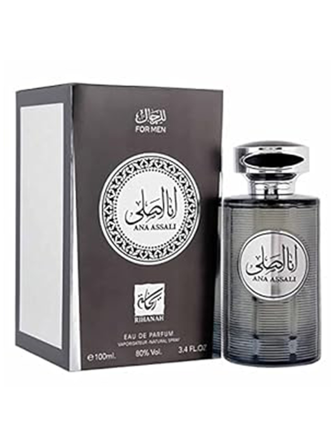 

RIHANAH Ana Assail Long Lasting Eua De Perfume - 100ml, Black