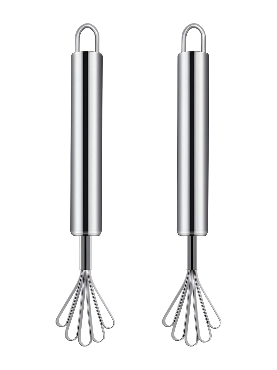 

Baskety Silver-Toned 2 Pieces Stainless Steel Coconut Shell Opener Peeler