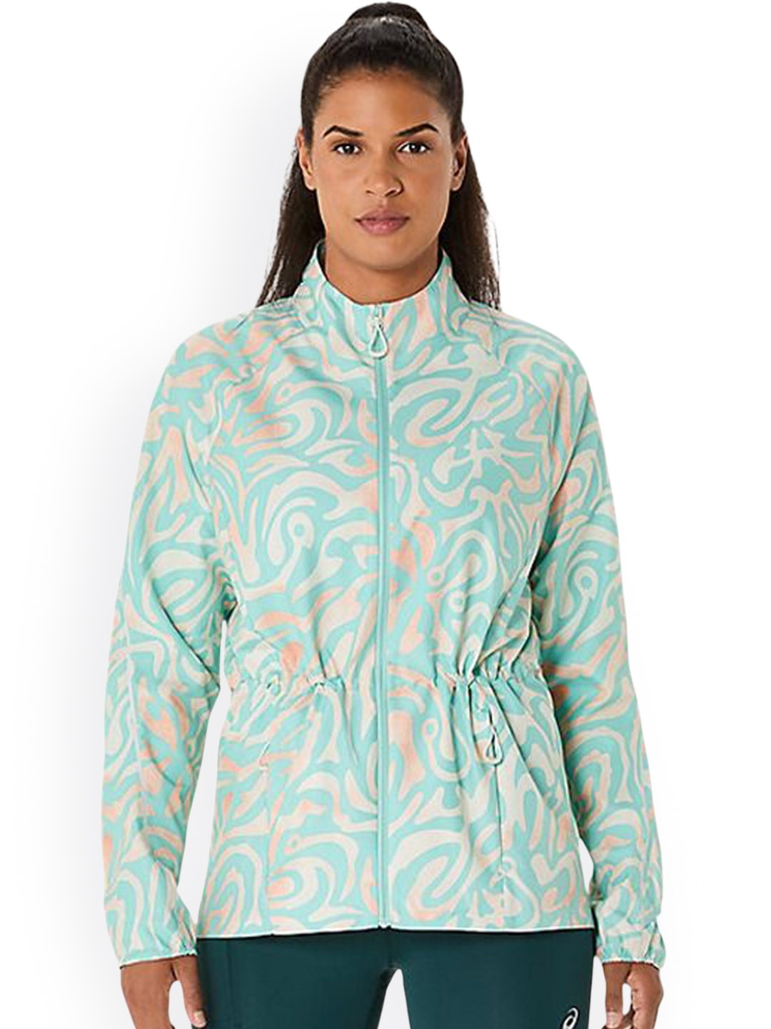 

ASICS Road Lite-Show Packable Jacket, Green
