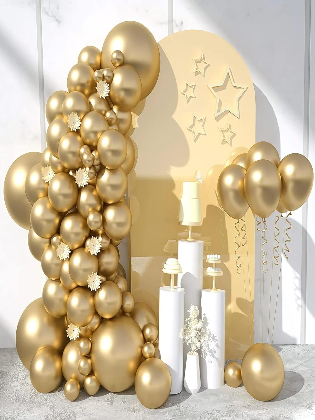 

Special You 25-Pcs Balloon Birthday Decor, White