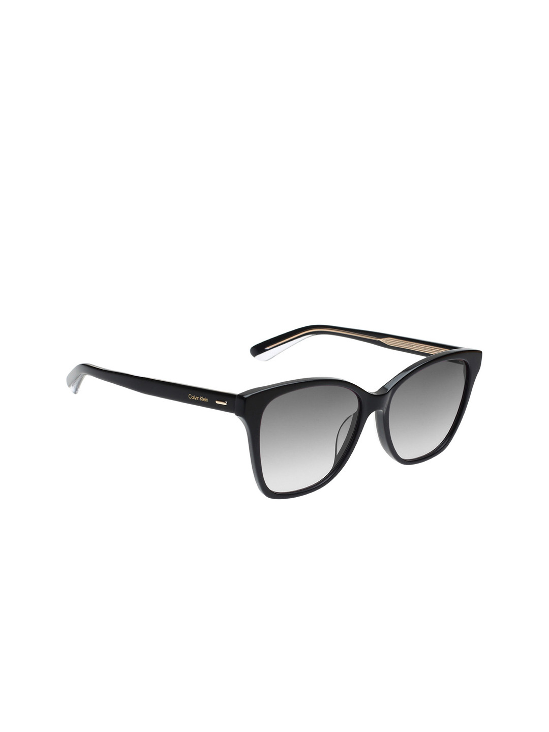 

Calvin Klein Women Cateye Sunglasses with UV Protected Lens Ck 21529 001 55 S, Grey