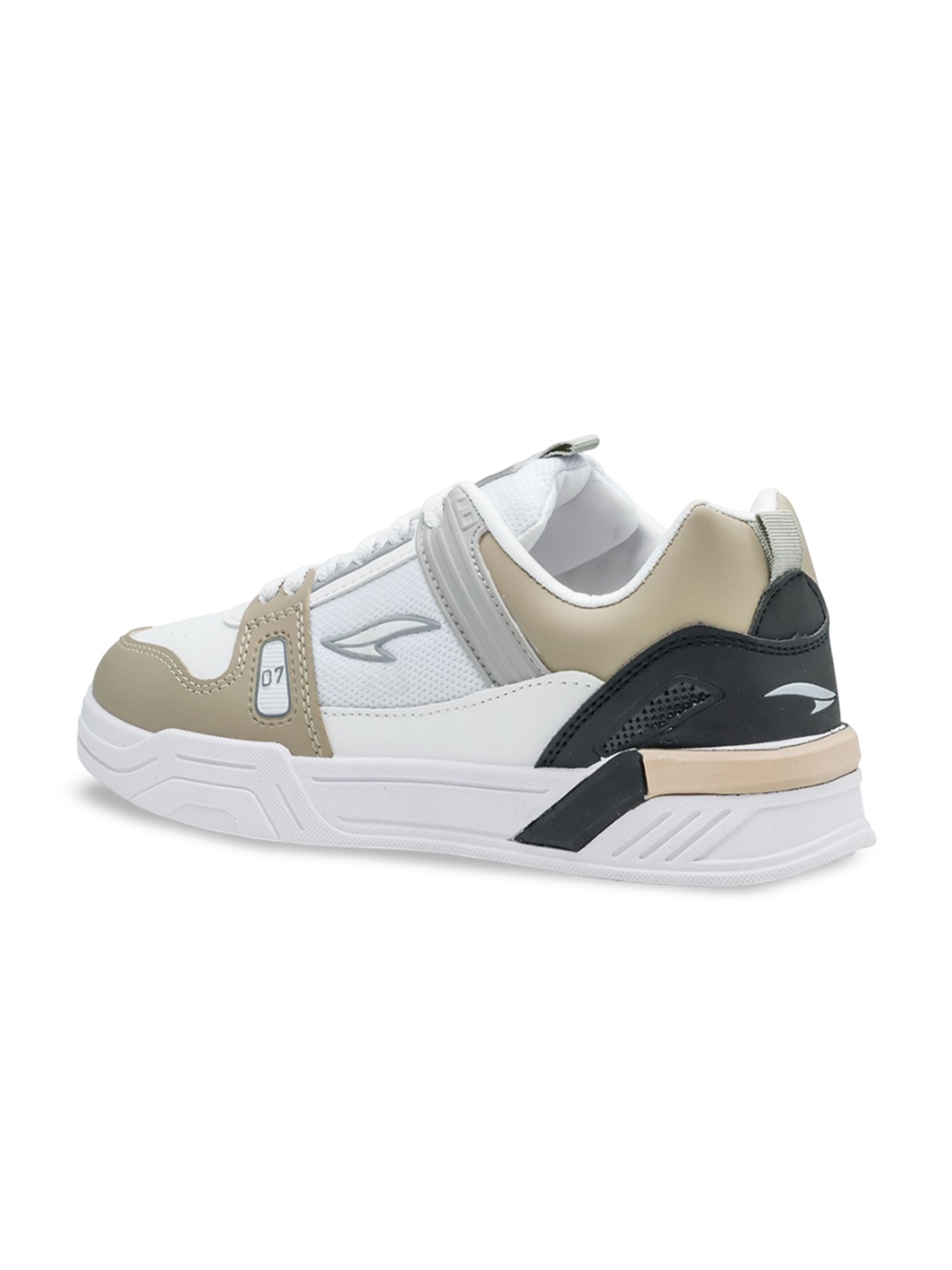 

ASIAN Men Colourblocked Sneakers, White