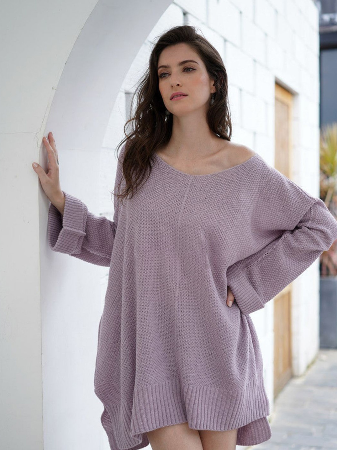 

Oh Rare Women Pullover, Purple