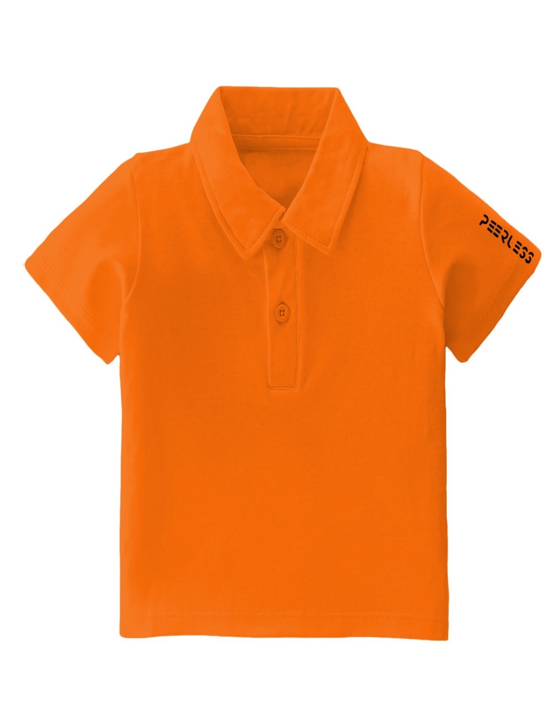 

Peerless Wear Boys Polo Collar T-shirt, Orange