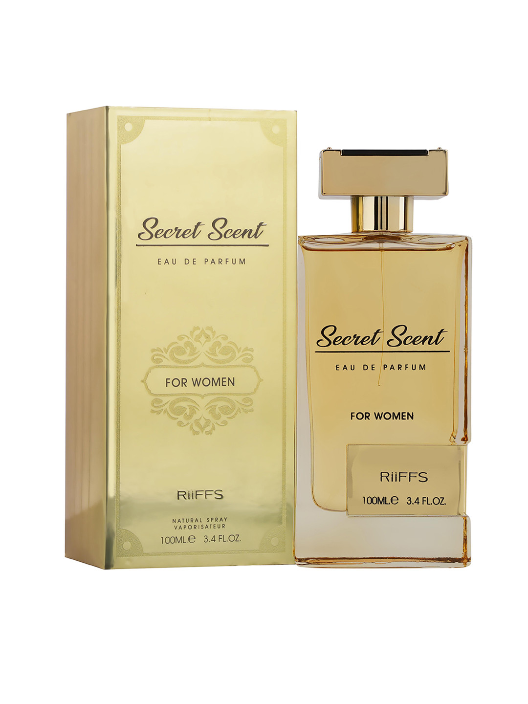 

RIIFFS Parfums Women Secret Scent Eau De Parfum - 100 ml, Gold