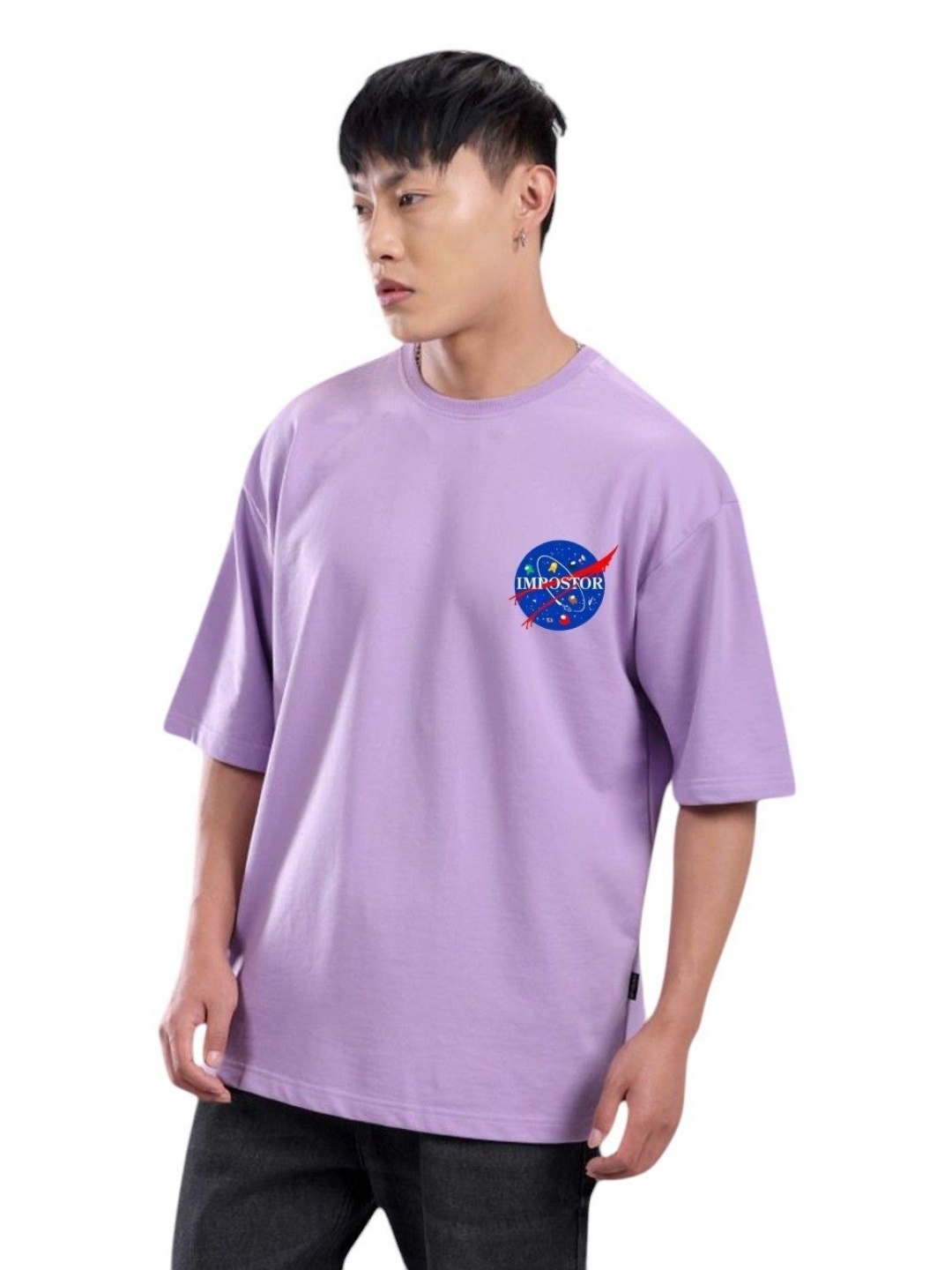 

Billion Men Printed T-shirt, Lavender