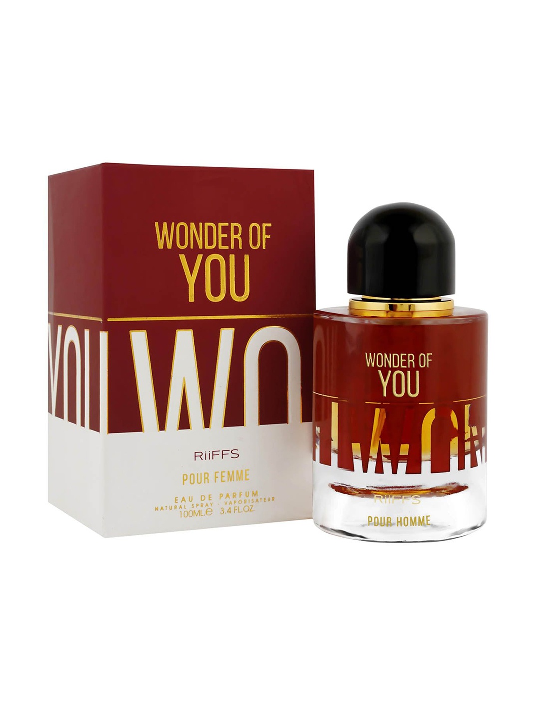 

RIIFFS Parfums Women Wonder Of You Eau De Parfum - 100 ml, Brown