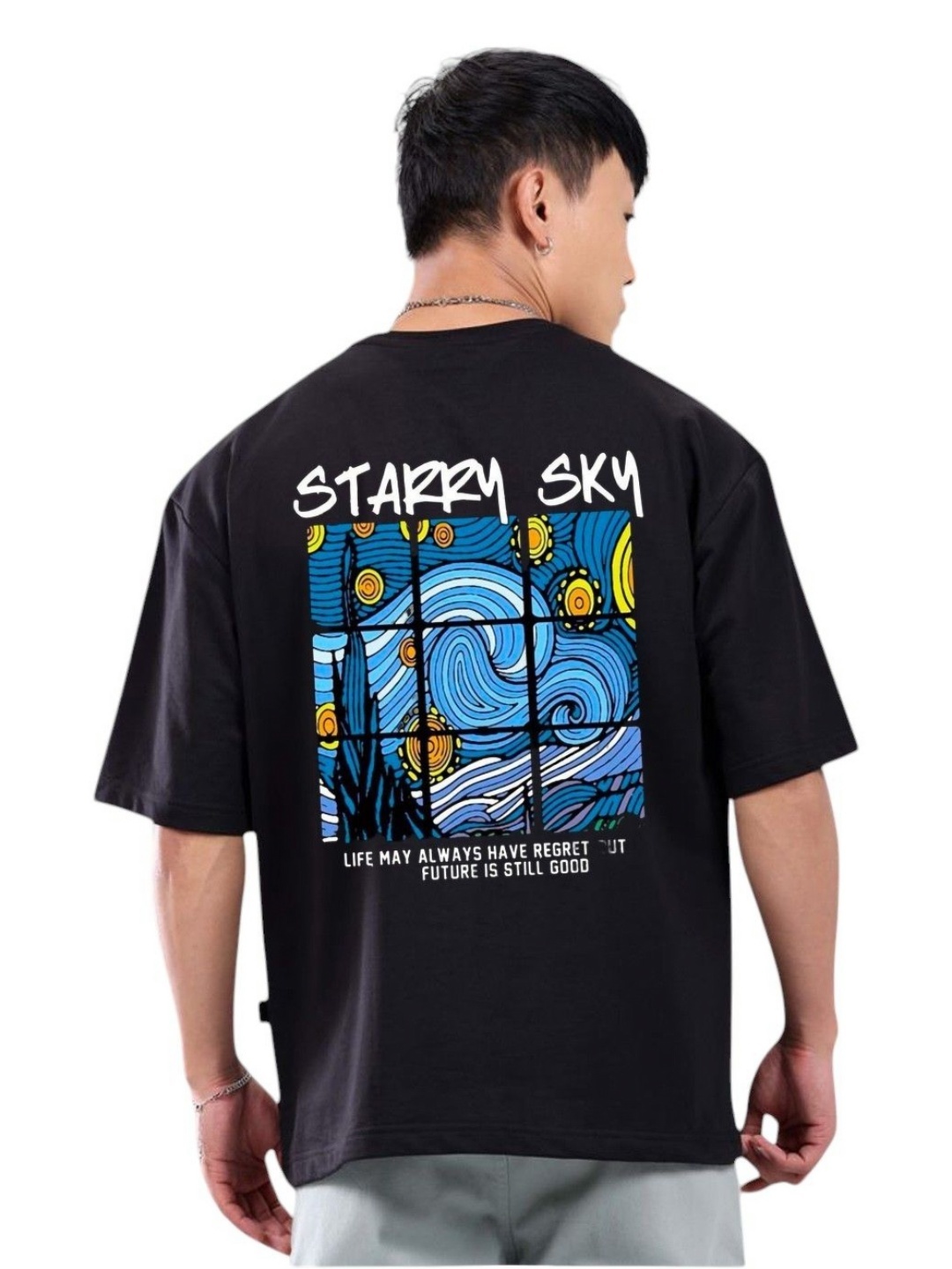 

Billion Men Printed T-shirt, Black
