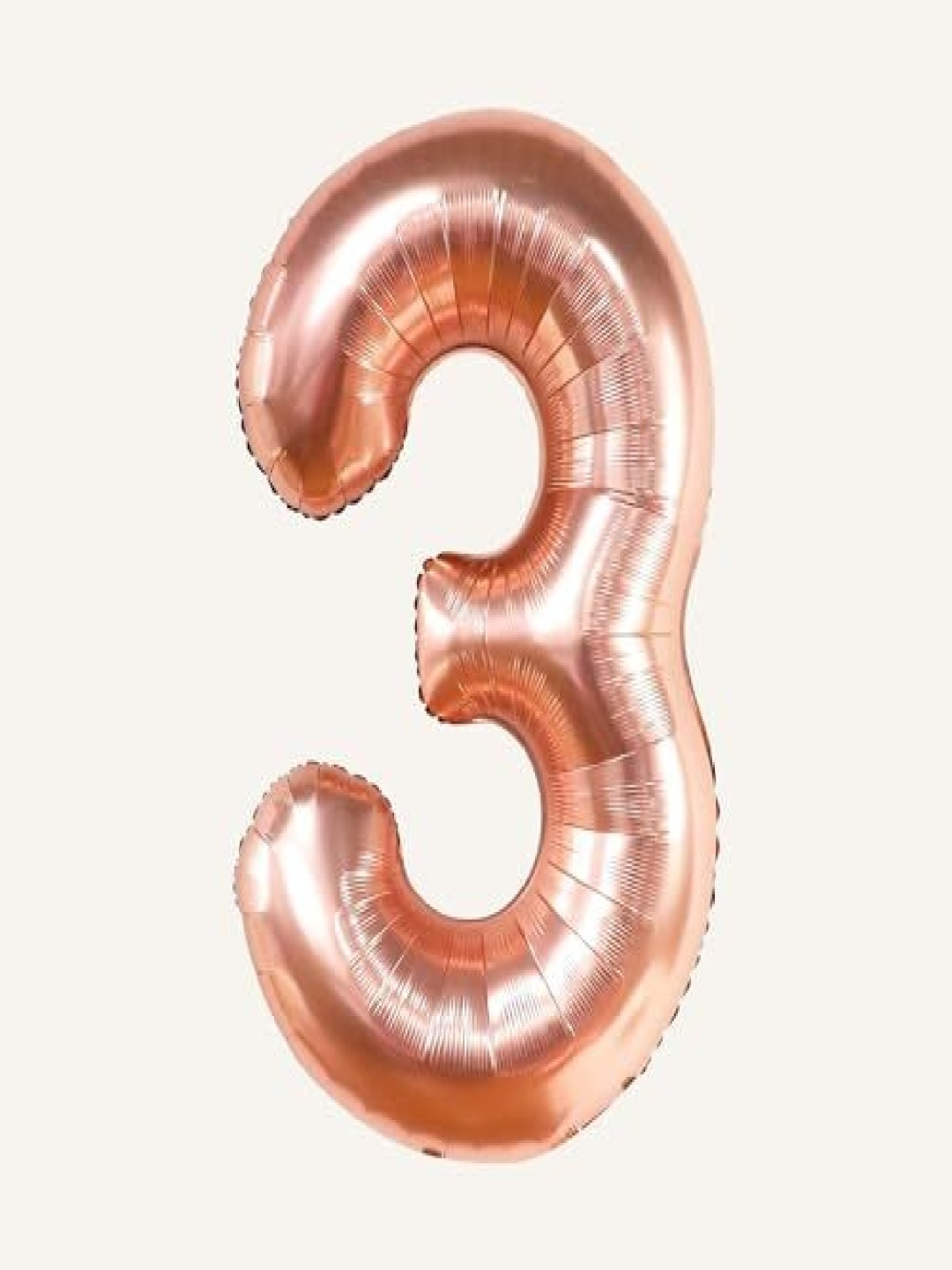 

Special You Number 3 Foil Balloon, Rose gold