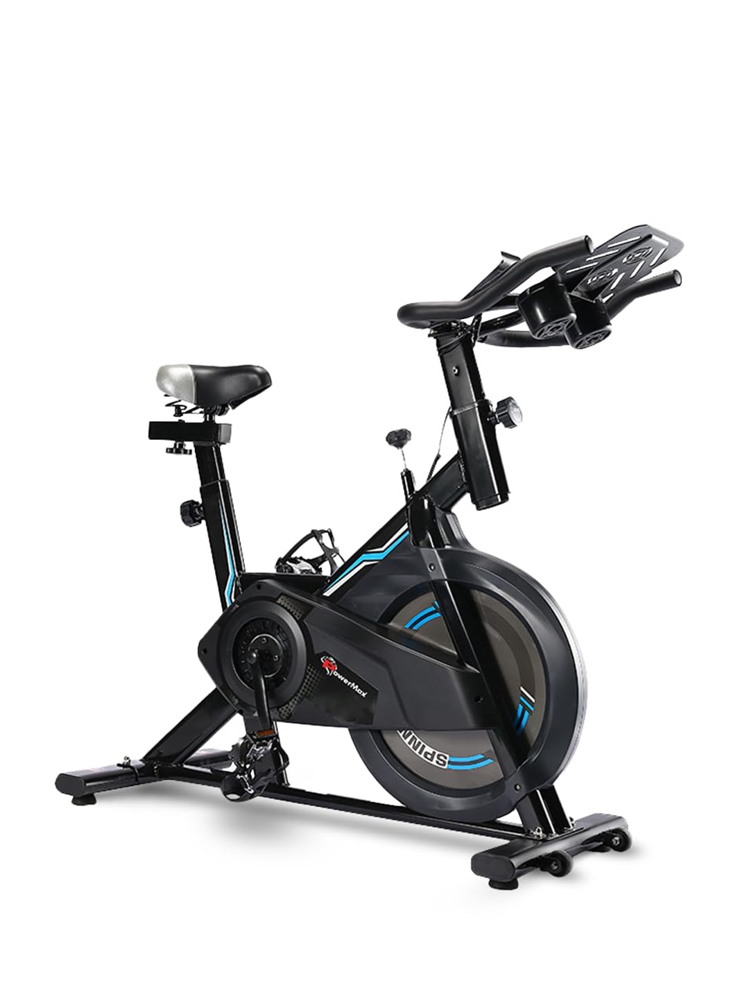 

PowerMax Fitness BS-150 Spin Exercise Bike, Black