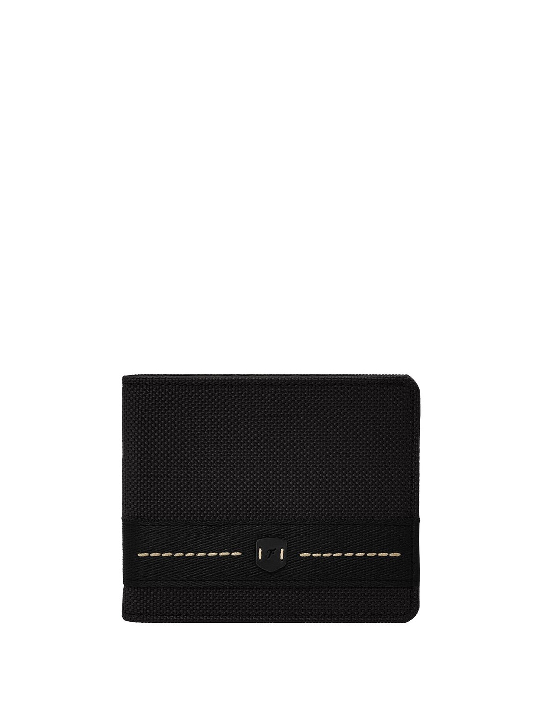 

Fossil Men Two Fold Wallet, Black