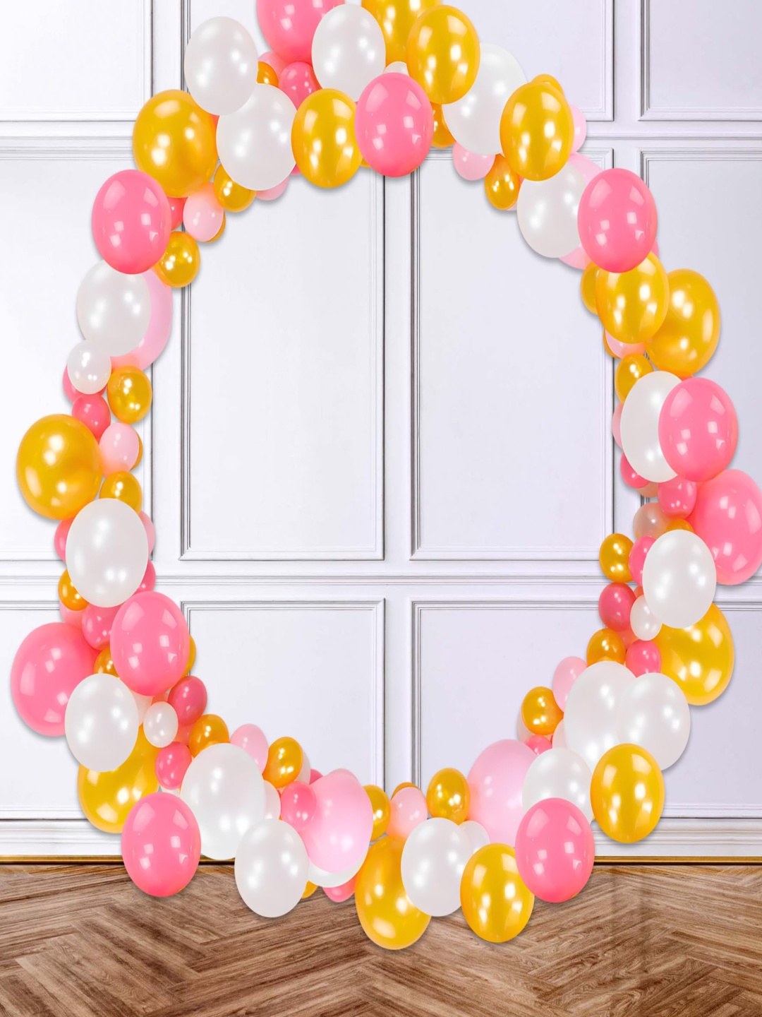 

Special You 52Pcs Pink & White Birthday Decor