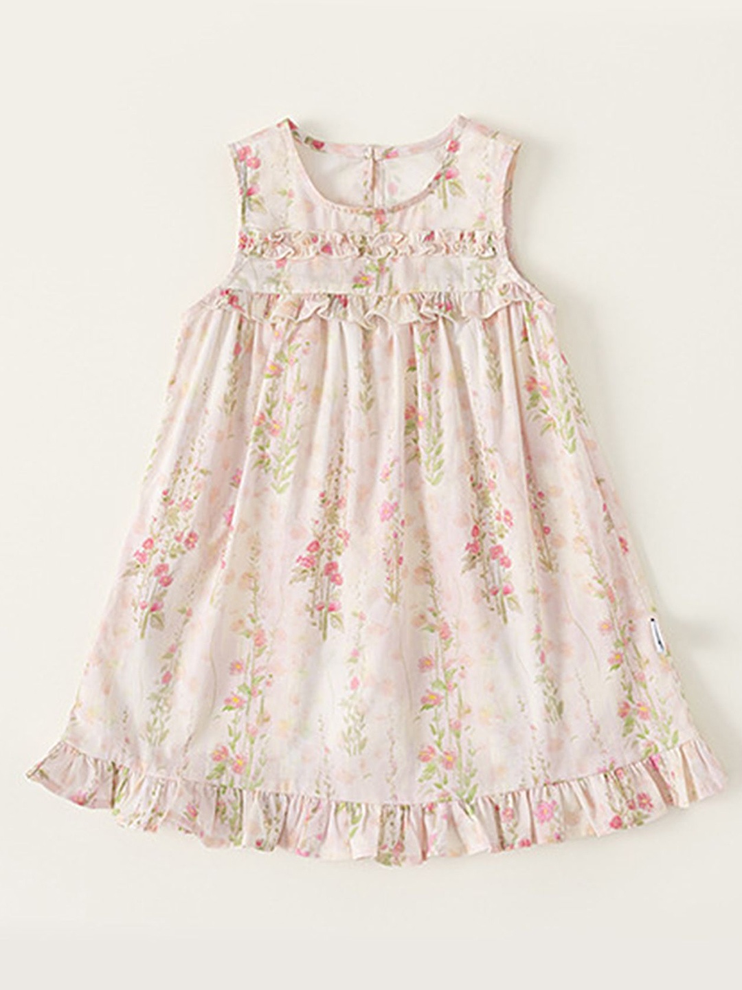 

LULU & SKY Floral Empire Dress, Pink