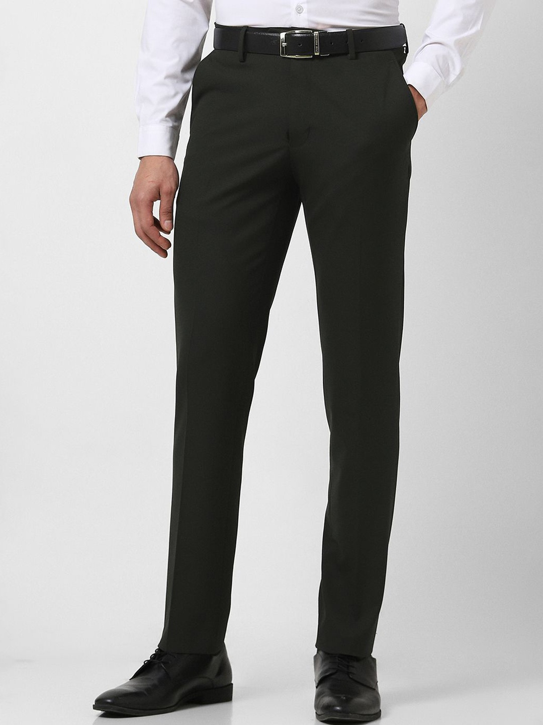 

Van Heusen Men Slim Fit Trousers, Charcoal