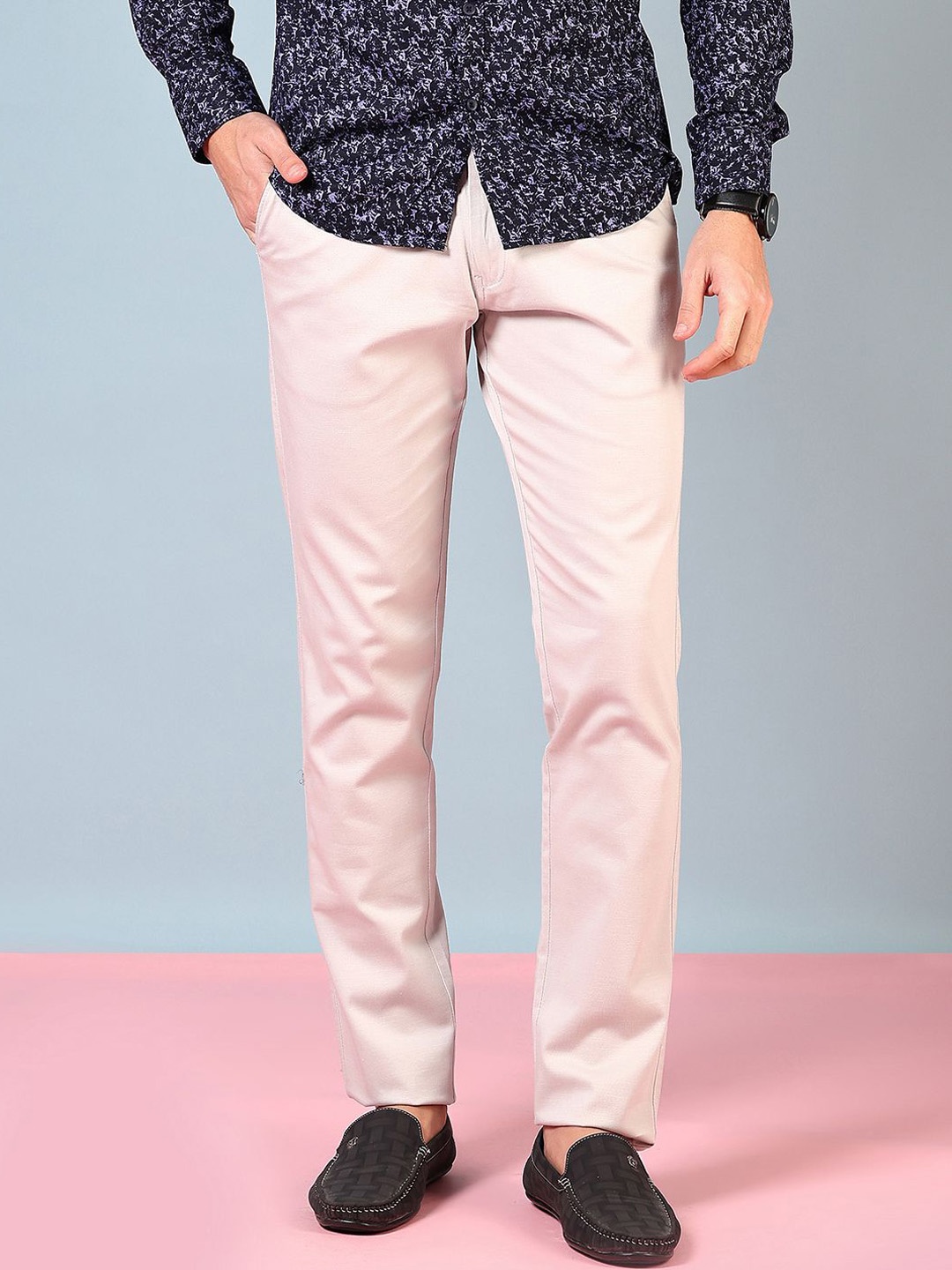

V-Mart Men Chinos Trousers, Grey
