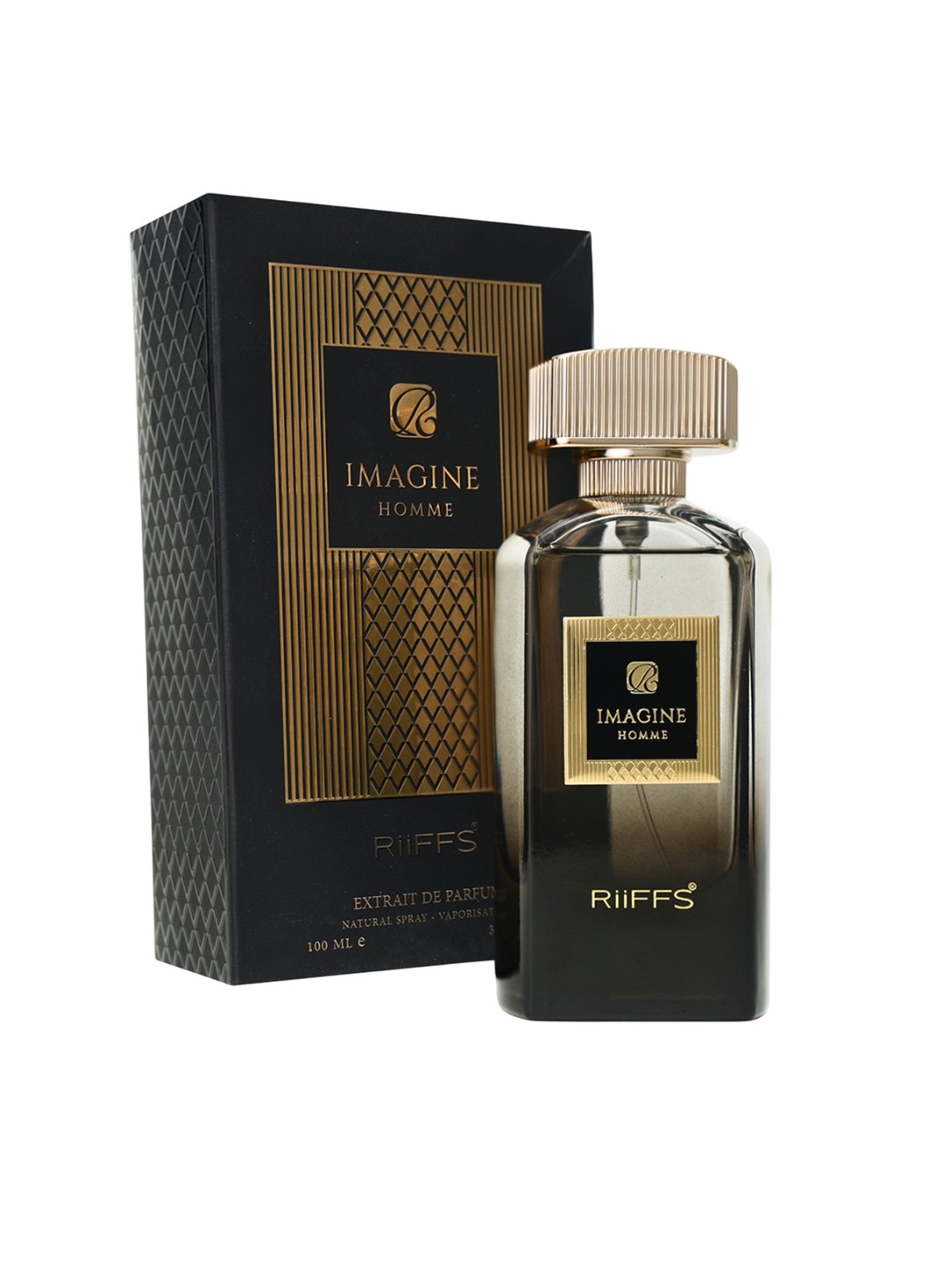 

RIIFFS Parfums Men Imagine Homme Eau De Parfum - 100 ml, Transparent