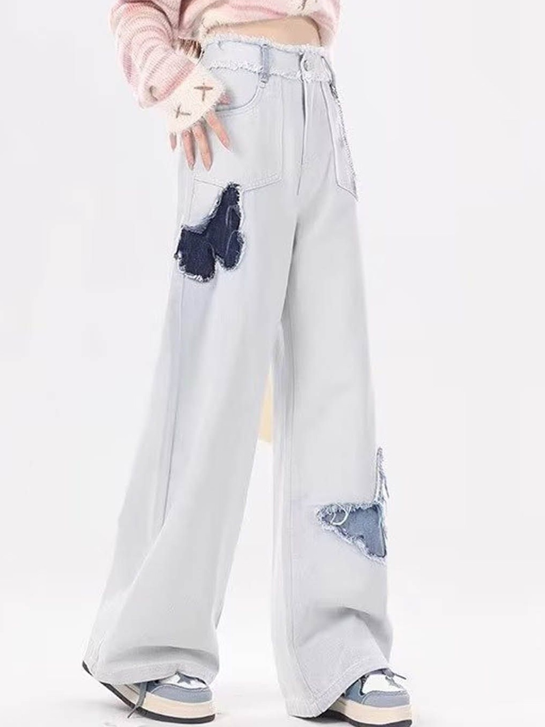 

StyleCast Women Highly Distressed Jeans, Blue
