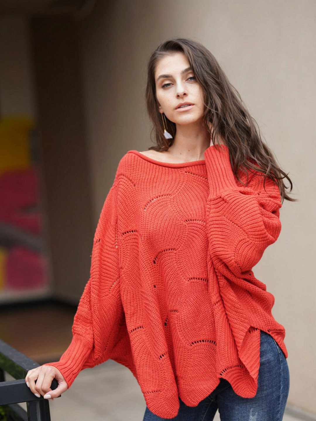 

Oh Rare Women Pullover, Red