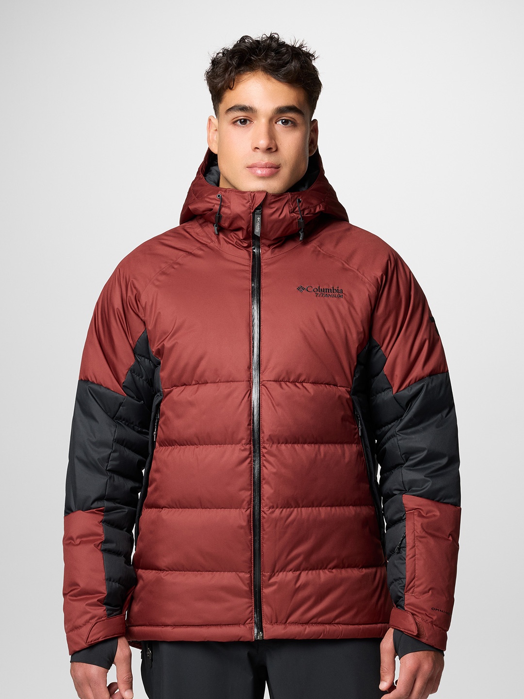 

Columbia Omni Shield Roaring Fork II Down Jacket, Red