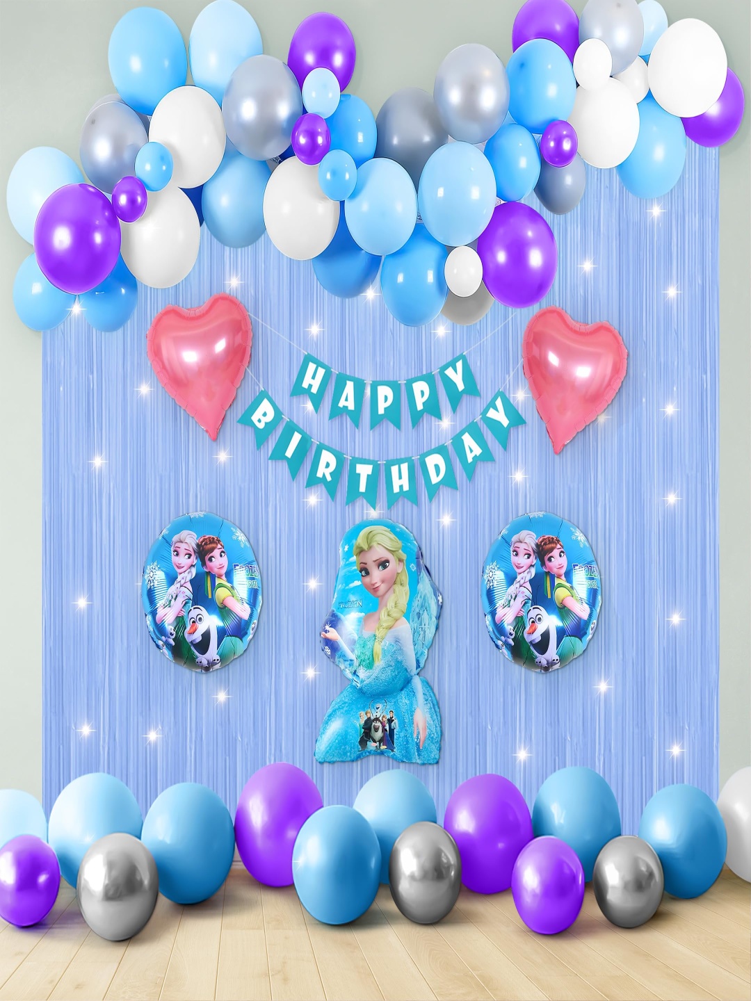 

Special You 67Pcs Purple & Blue Birthday Decor