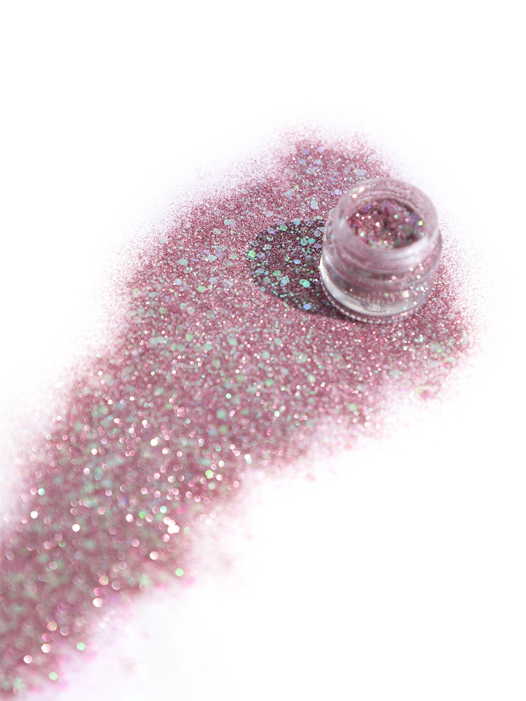 

TS COSMETICS Loose Glitter Popping Pigment High Shine Eyeshadow - Romantic, Pink