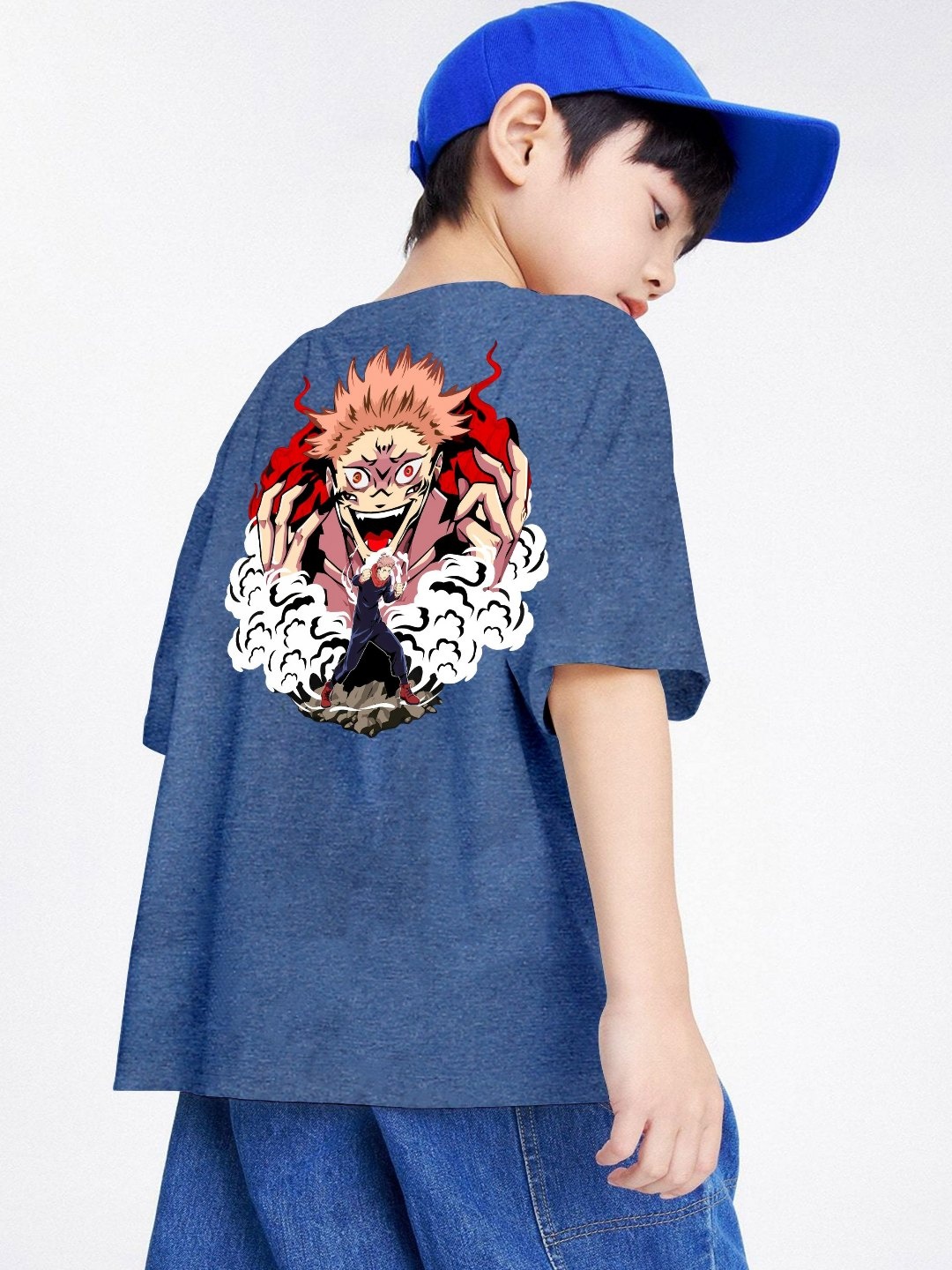 

BAESD Boys Printed T-shirt, Blue