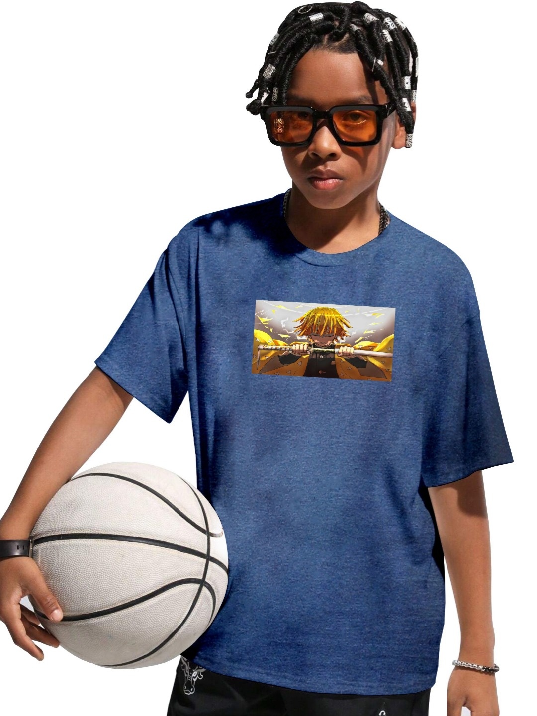 

MODARUE Boys Printed T-shirt, Blue