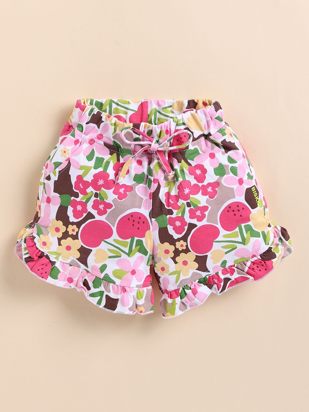 

Annie Girls Printed Regular Fit Hot Pants Shorts, Pink