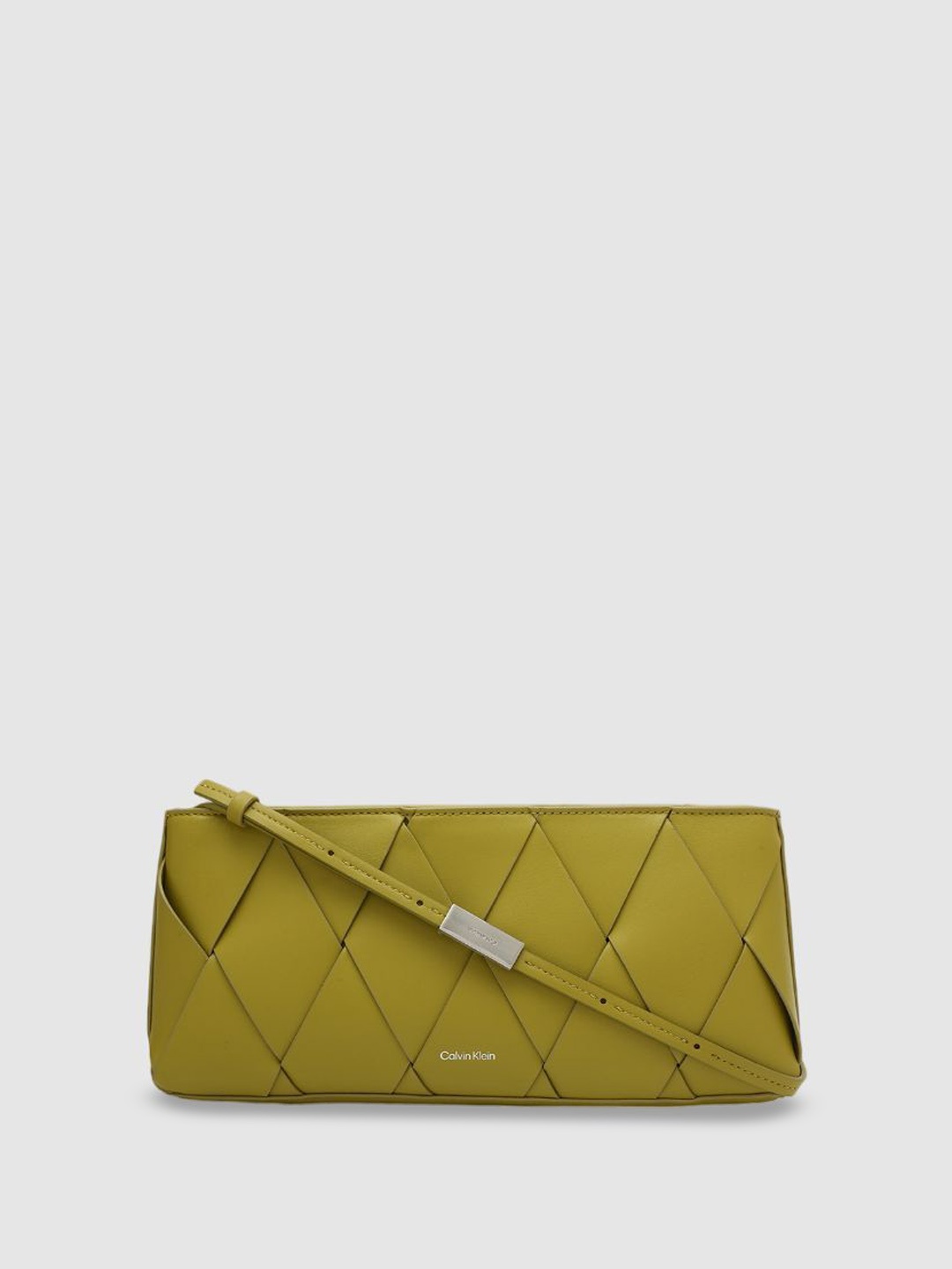 

Calvin Klein PU Structured Sling Bag, Olive