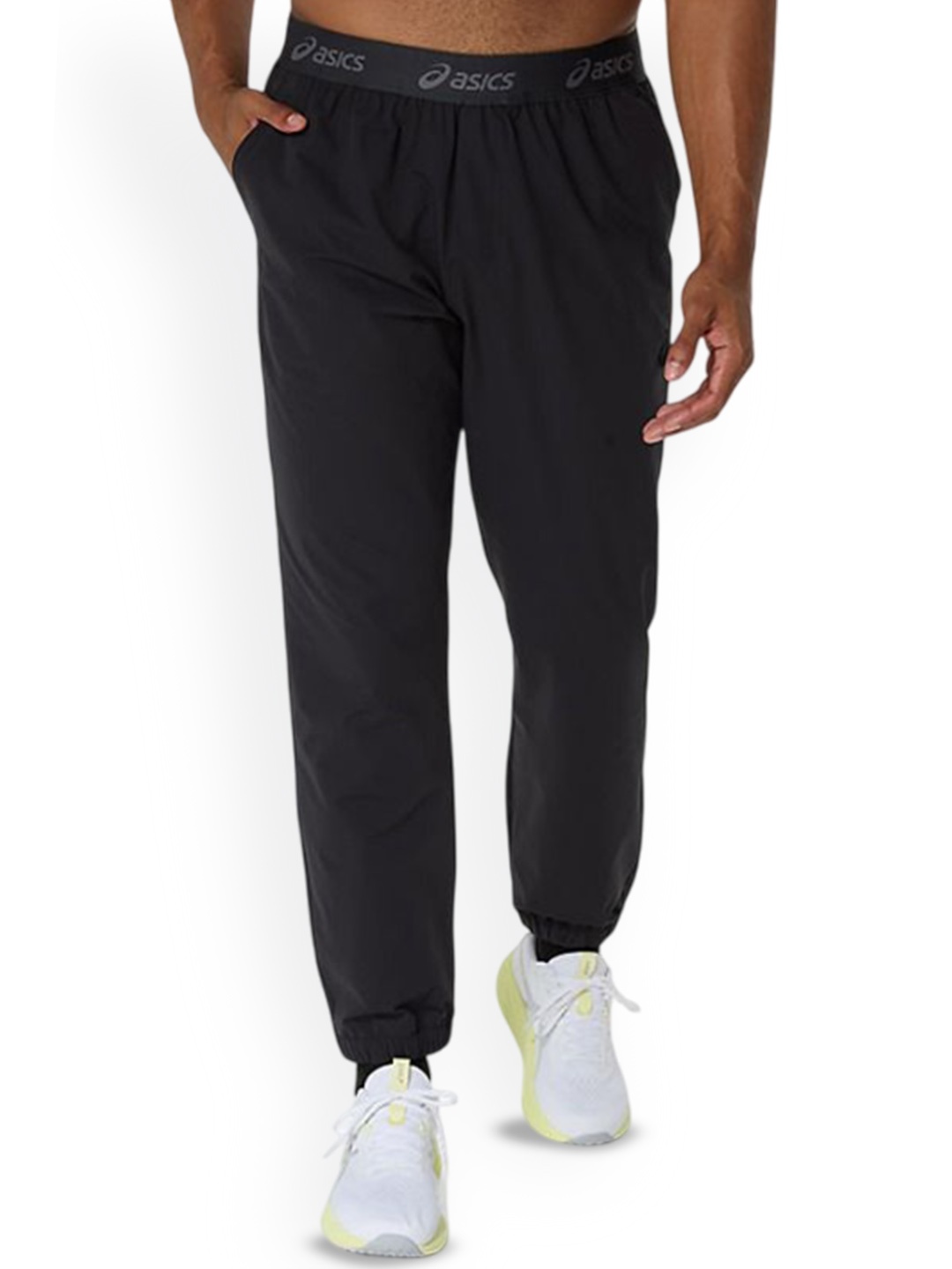 

ASICS Men Double Weave Pant, Black